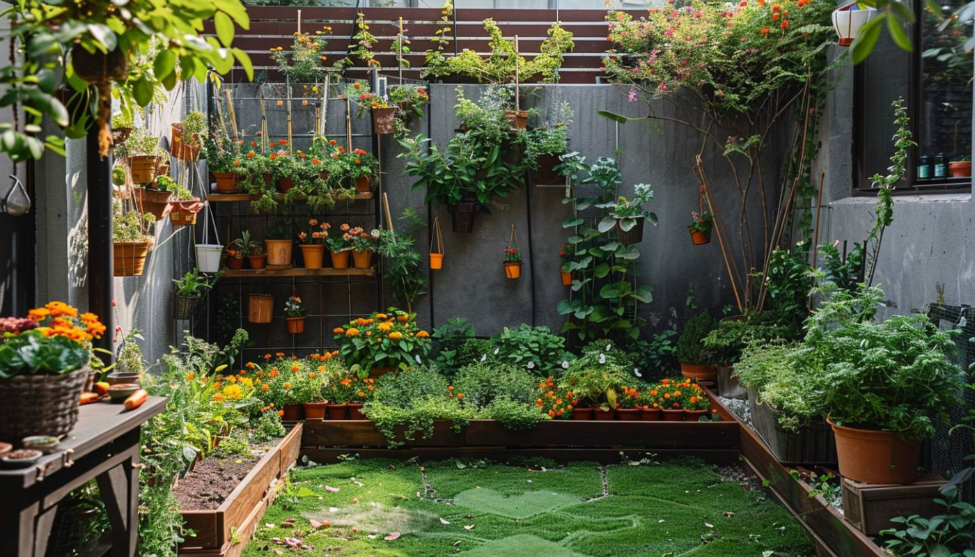Comment optimiser l'espace dans un petit jardin urbain
