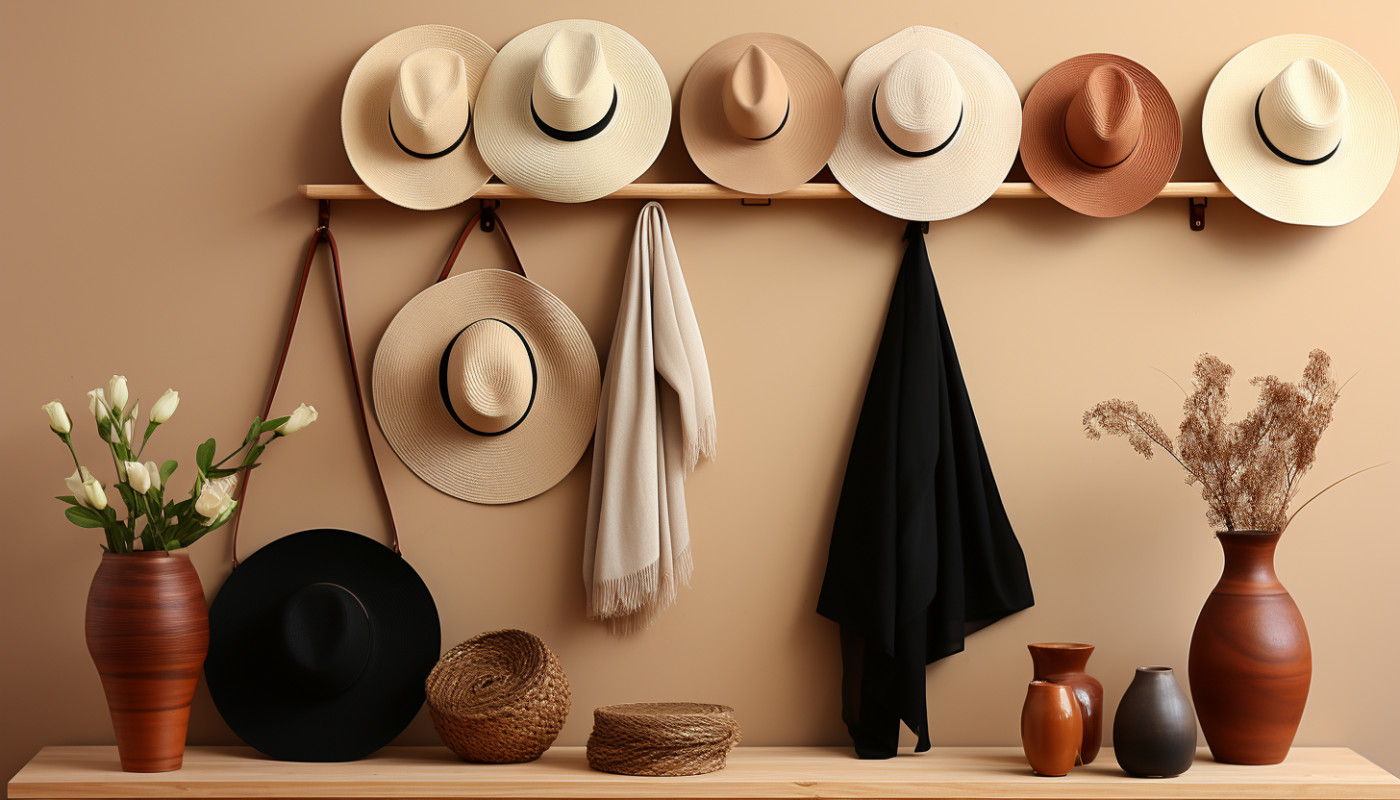 Intégrer des patères murales en bois dans une décoration minimaliste