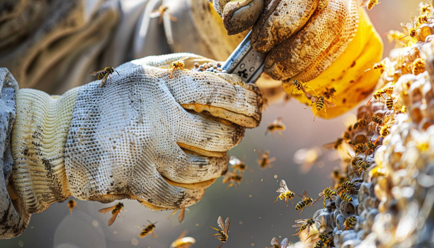 Les méthodes efficaces pour l'élimination des nids de guêpes et frelons